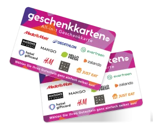 All-in-1 Geschenkkarte