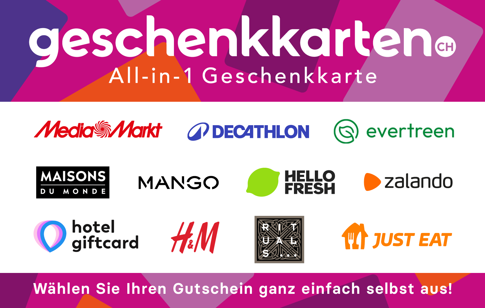 All-in-1 Geschenkkarte 