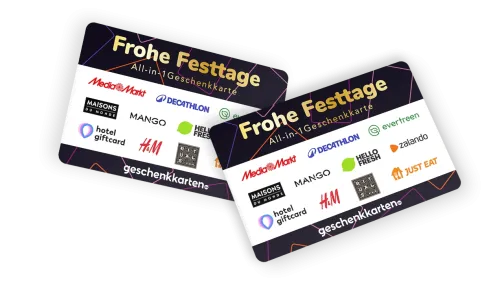 Zeigen Sie Ihre Wertschätzung mit einer Weihnachtsgeschenkkarte